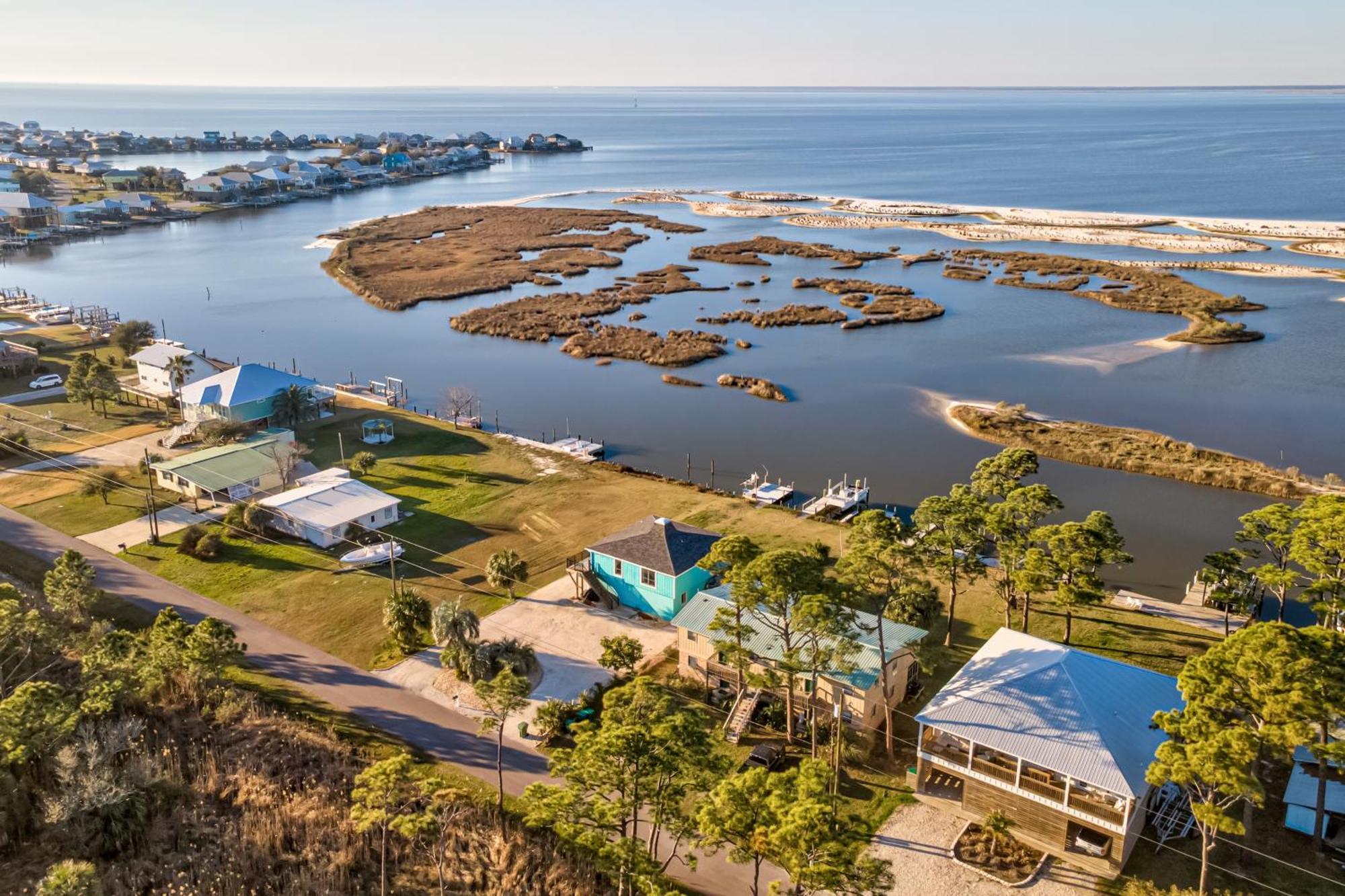 The Tipsy Seagull Villa Dauphin Island Buitenkant foto